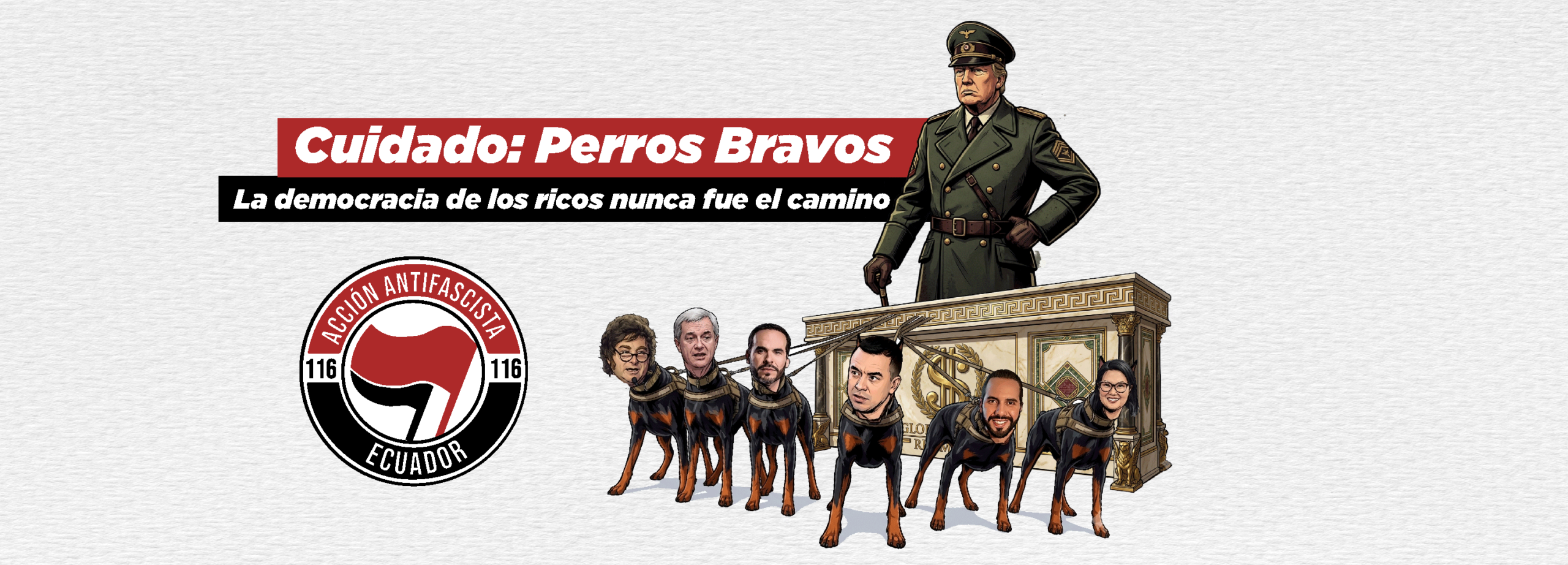 La democracia de los ricos nunca fue el camino: Del Nacionalsocialismo al Nacionalentreguismo